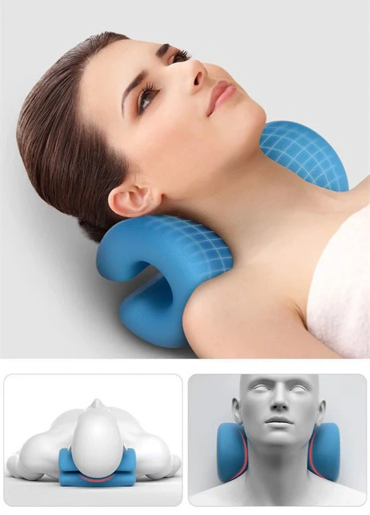 Nyak- és válllazító kiropraktikus párna