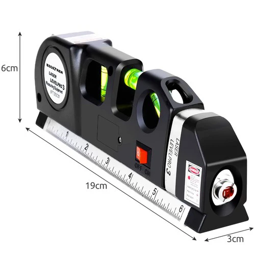 Levelpro3 lézeres multiszerszám - szintező, vízmérték, mérőszalag, vonalzó