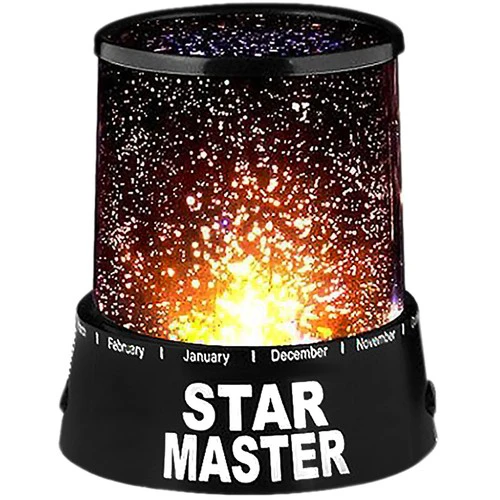 STAR MASTER - csillagfény LED lámpa, éjszakai fény, csillagfény projektor