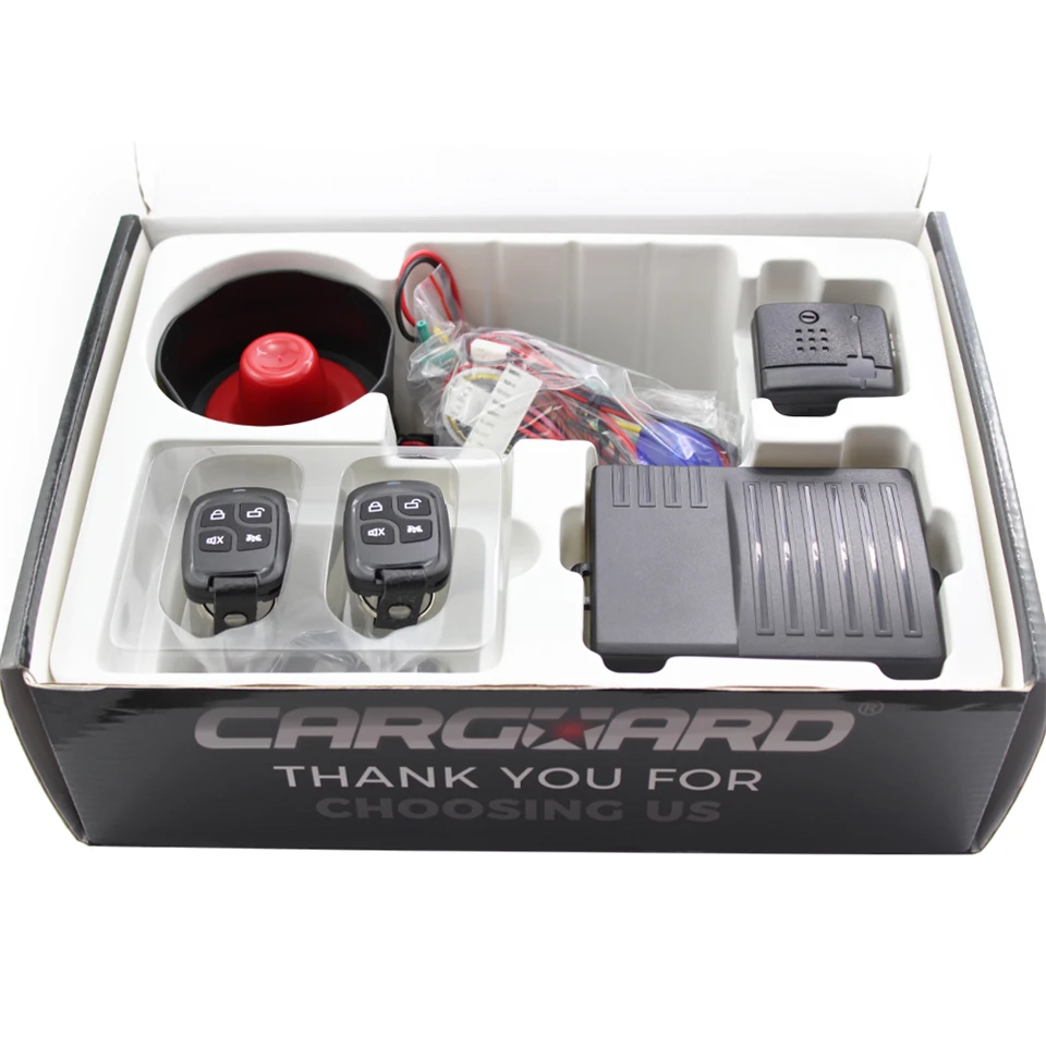 Autóriasztó berendezés távirányítóval és központizár vezérlővel