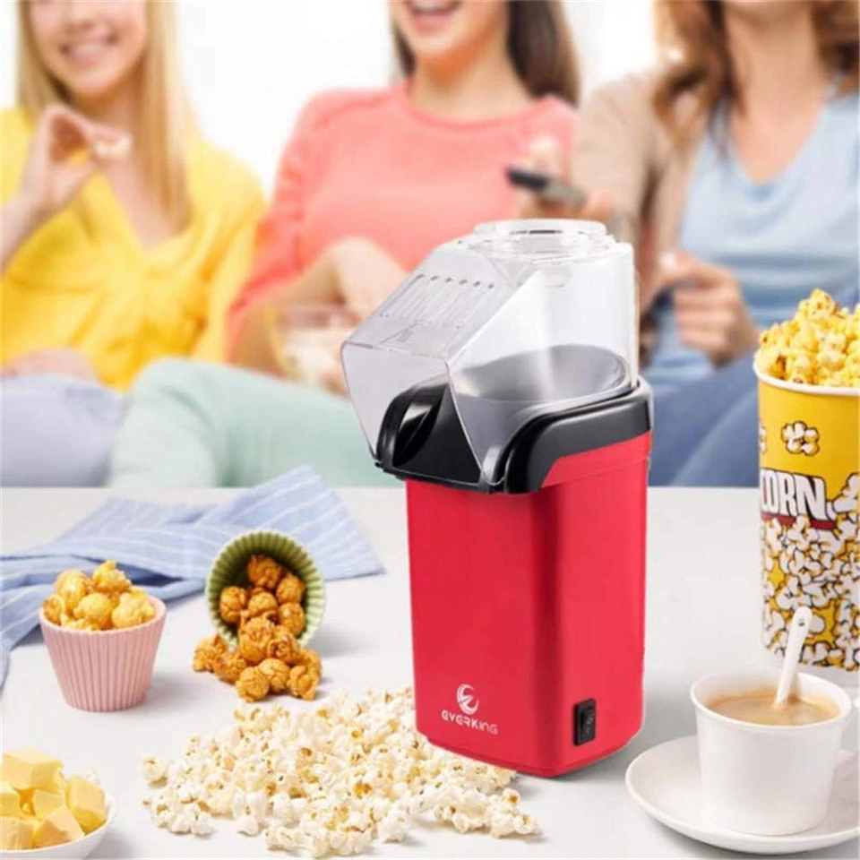 Kompakt méretű, forró levegős popcorn készítő gép - 3 perc alatt kipattogtatja a kukoricát - 1200W