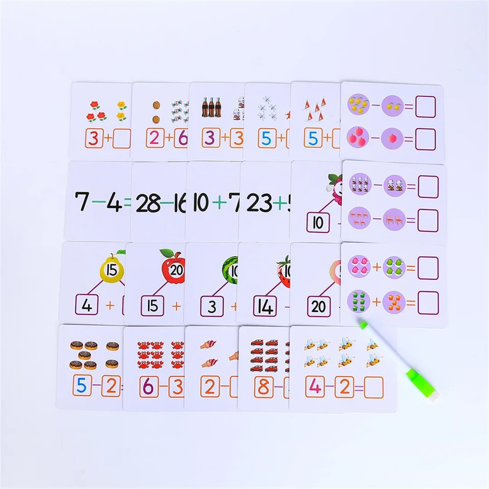 Készségfejlesztő kártyajáték óvodáskorú gyerekeknek - 26 db-os készlet