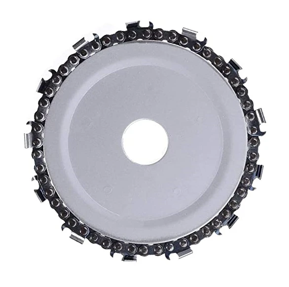 Láncfűrész korong sarokcsiszolóhoz - láncos vágótárcsa flexhez