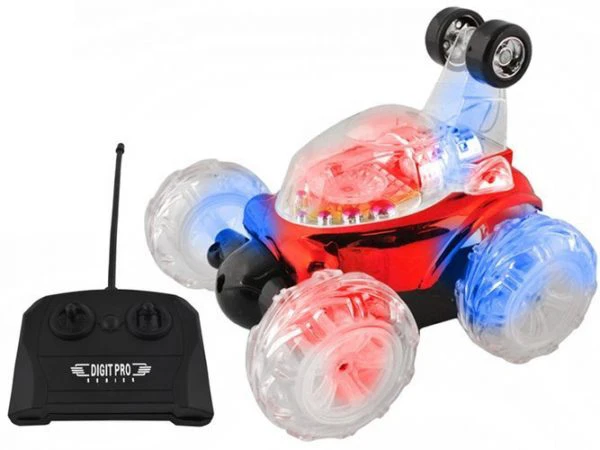 Stunt Dumper LED 1:24 Trükkös távirányítós autó