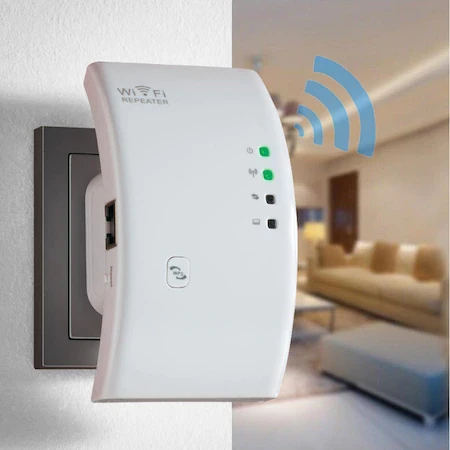 WHITE+ WIFI jelerősítő - Jobb vezeték nélküli lefedettséget biztosít