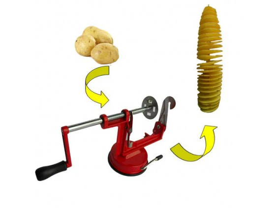 SANDER burgonya spirálozó