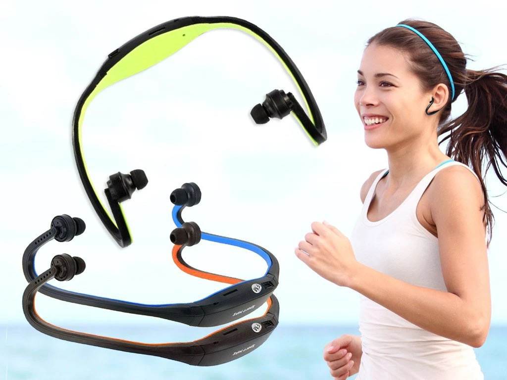 Bluetooth Sport Headset 2.0 - zenehallgatáshoz és telefonáláshoz 2-5 óra üzemidővel