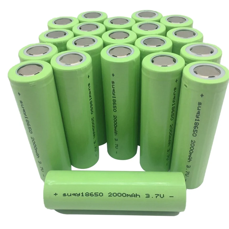 Green+ 2000mAh 18650 Li-ion akkumulátor