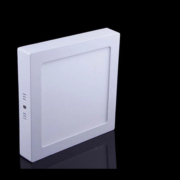 24W négyzetes, külső szerelésű LED panel - hideg fehér
