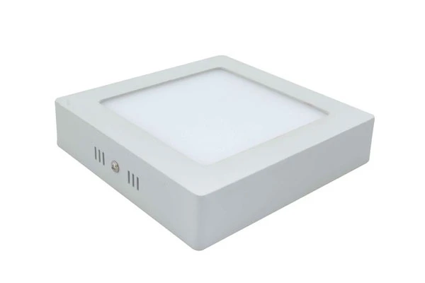 24W négyzetes, külső szerelésű LED panel - hideg fehér