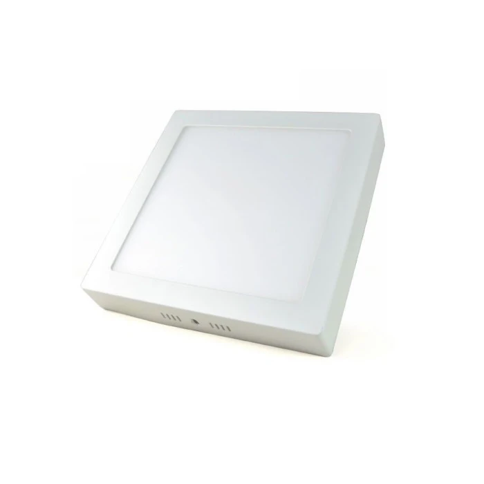 LED panel négyzetes mennyezeti lámpa 24W, melegfehér