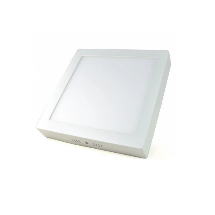 LED panel négyzetes mennyezeti lámpa 24W, melegfehér