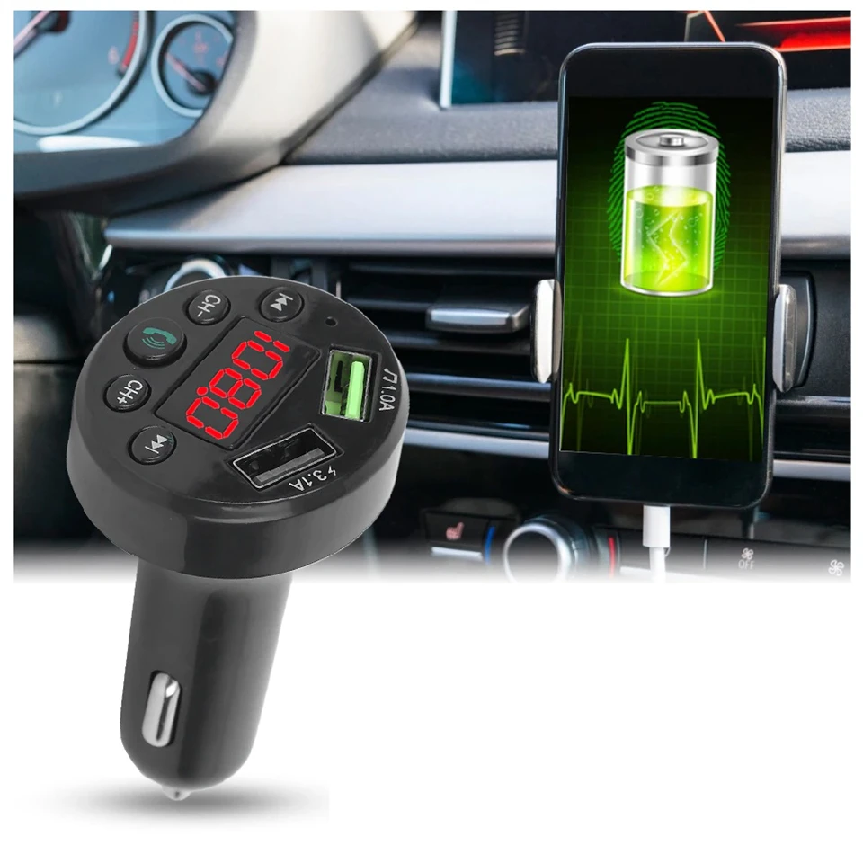 CAR E6 Bluetooth FM transmitter