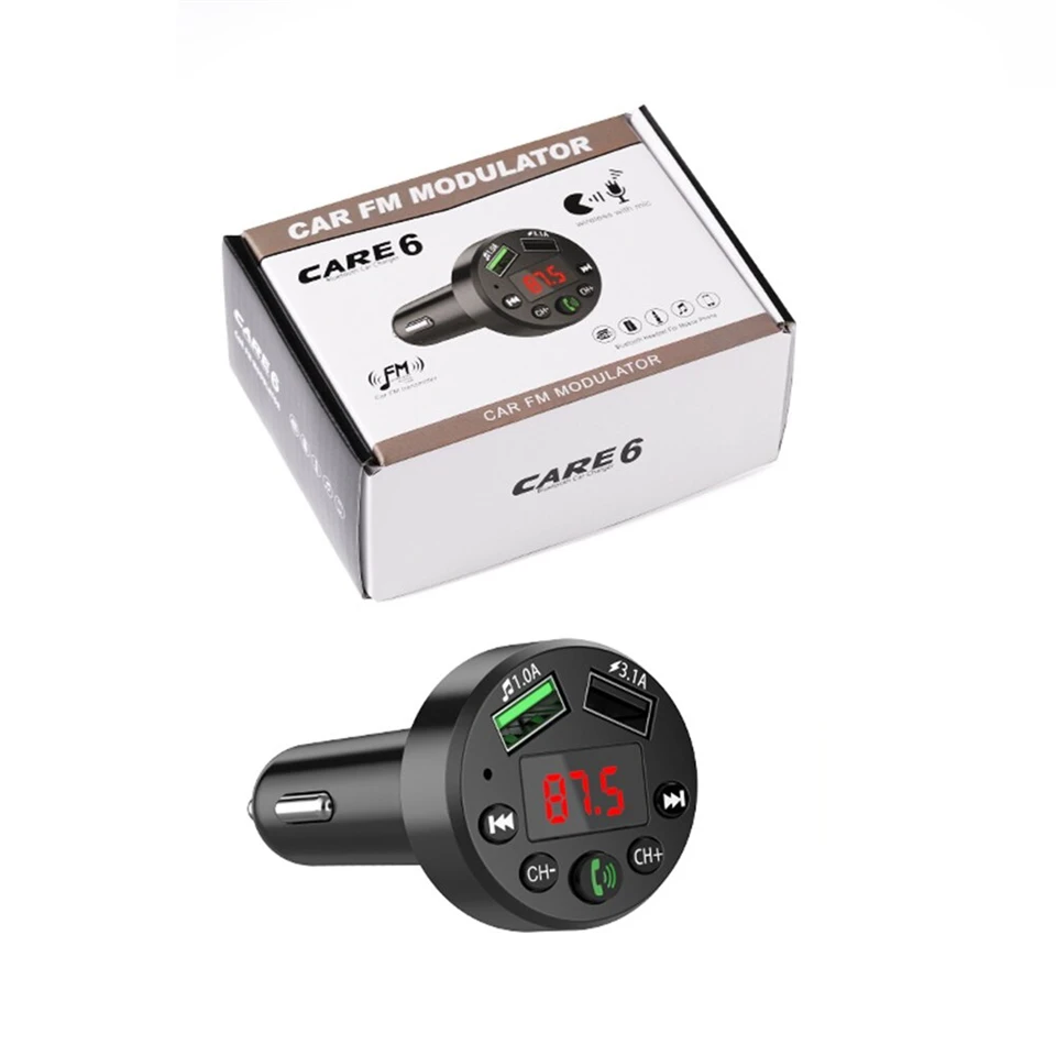 CAR E6 Bluetooth FM transmitter