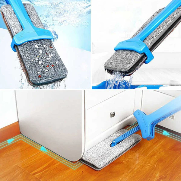 Kétoldalú mikroszálas felmosó