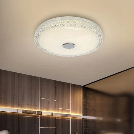 Smart Lamp - Intelligens RGBW mennyezeti lámpa Bluetooth-os hangszóróval, 3000-6500K