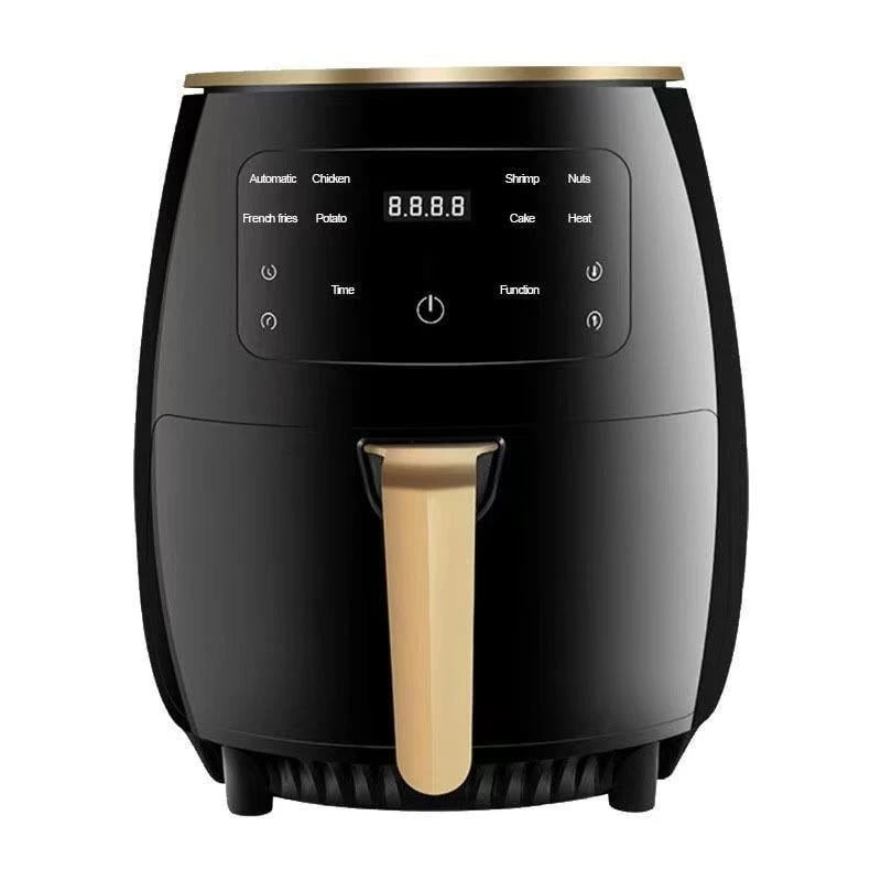 NONA extra nagyméretű LCD kijelzős Air Fryer - 6 L - 2400 W - olaj nélküli sütő