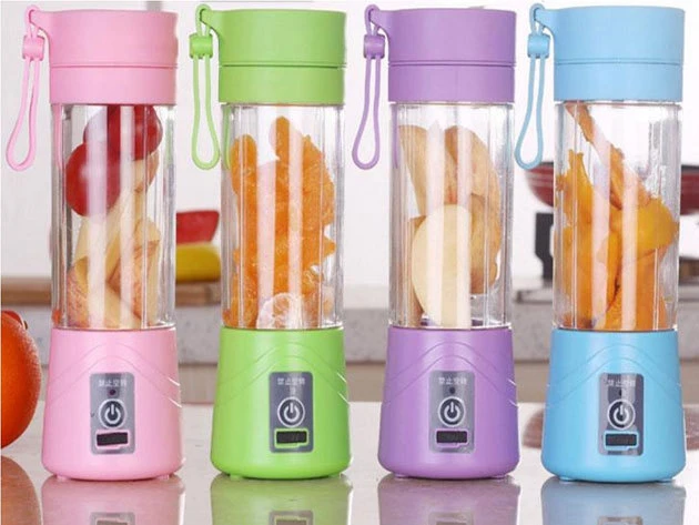 USB smoothie készítő - hordozható, akkumulátoros - 380ml