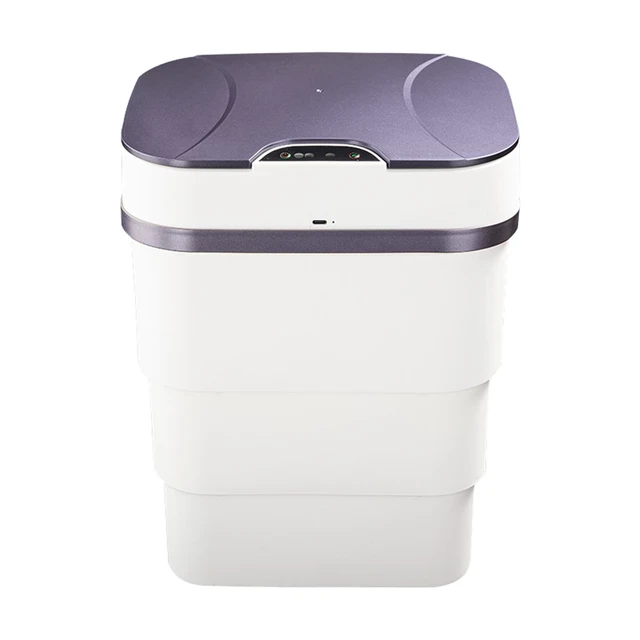 Állítható méretű, érintésmentes, szenzoros, okos szemeteskuka