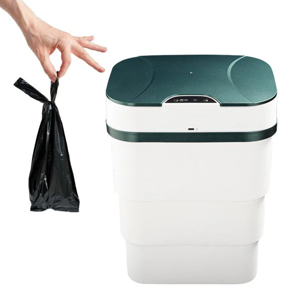 Állítható méretű, érintésmentes, szenzoros, okos szemeteskuka