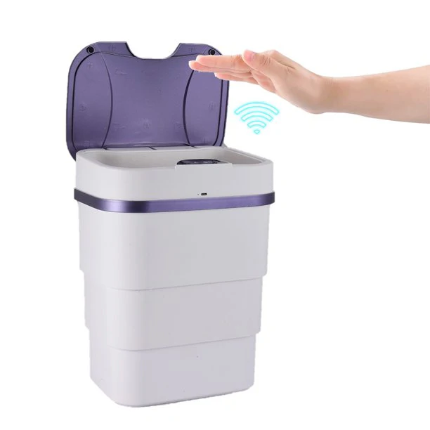 Állítható méretű, érintésmentes, szenzoros, okos szemeteskuka
