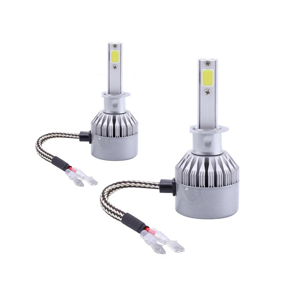 H1 C6 LED fényszóró szett / 1 pár, 36W, 3800LM