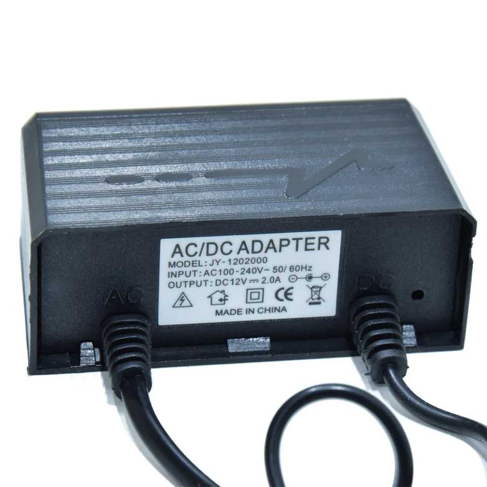 Tápegység kamerákhoz, LED szalagokhoz, DC12V adapter - kültéri és beltéri használatra