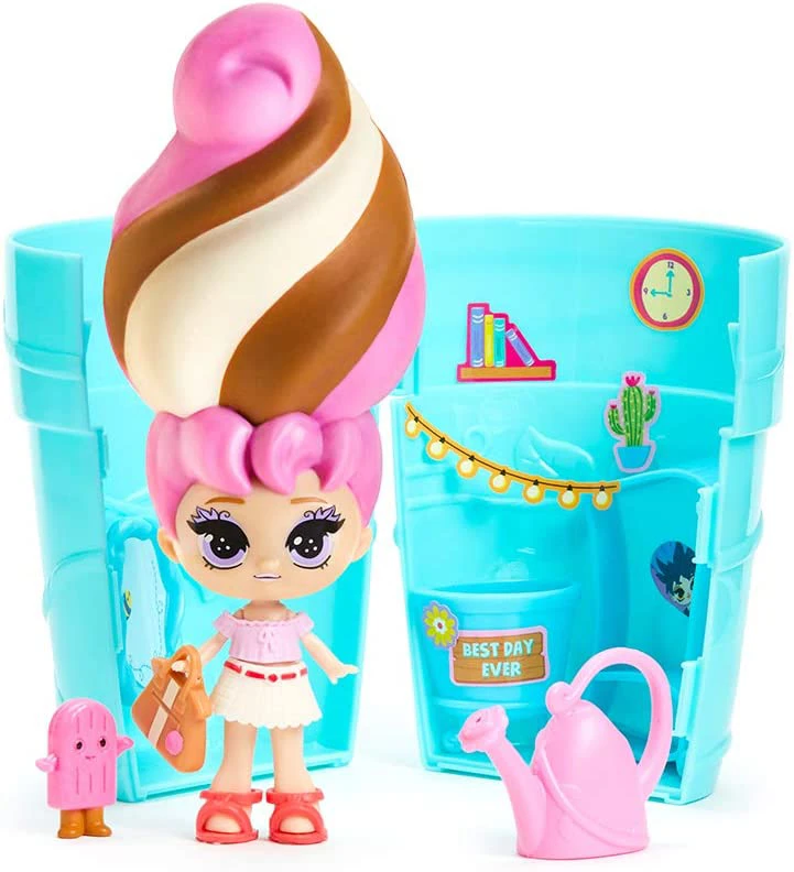 Blume dolls virágszál hercegnő - virágcserépből kinövő varázslatos meglepetés baba kislányoknak