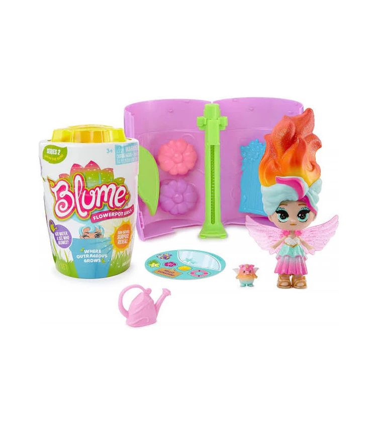 Blume dolls virágszál hercegnő - virágcserépből kinövő varázslatos meglepetés baba kislányoknak