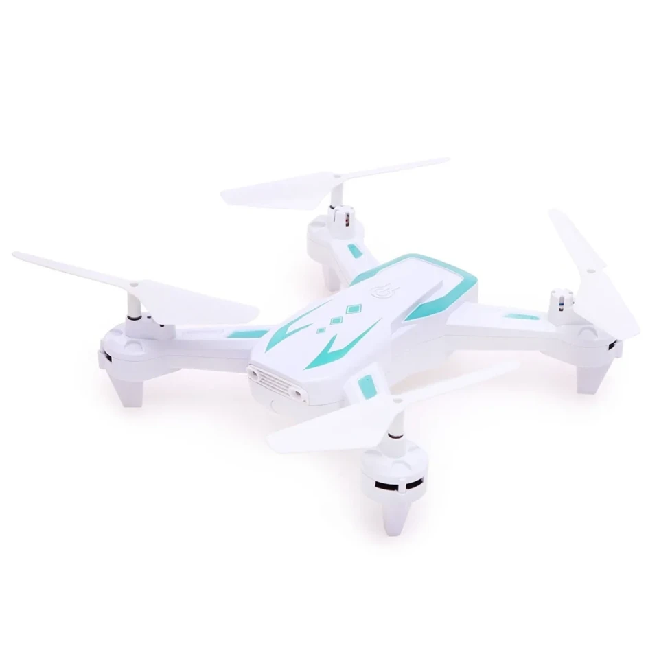 Könnyen kezelhető QuadCopter WIFI-s drón kamerával fotók és videók rögzítéséhez - fehér