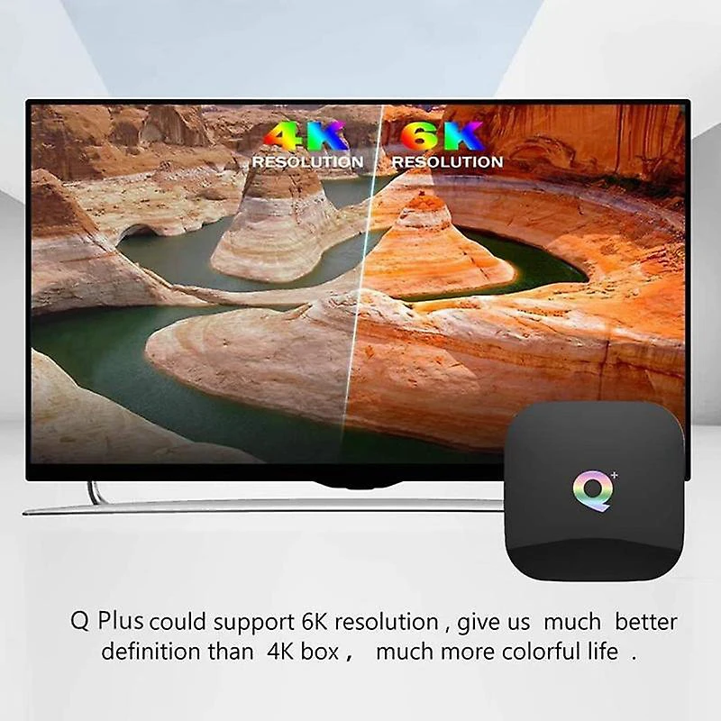 MEIQ-IT Smart TV adapter - Q PLus Ultra HD TV okosító - Android 9.0