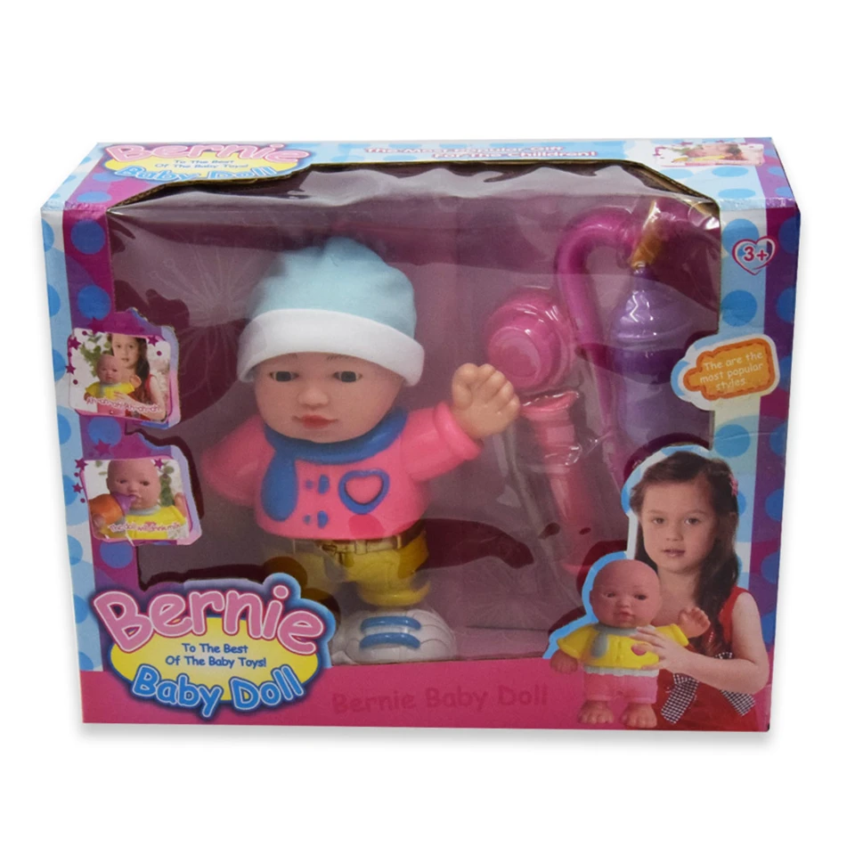 Berni az interaktív baba élethű hanghatásokkal, orvosi eszközökkel és cumival - baba gyógyító szett