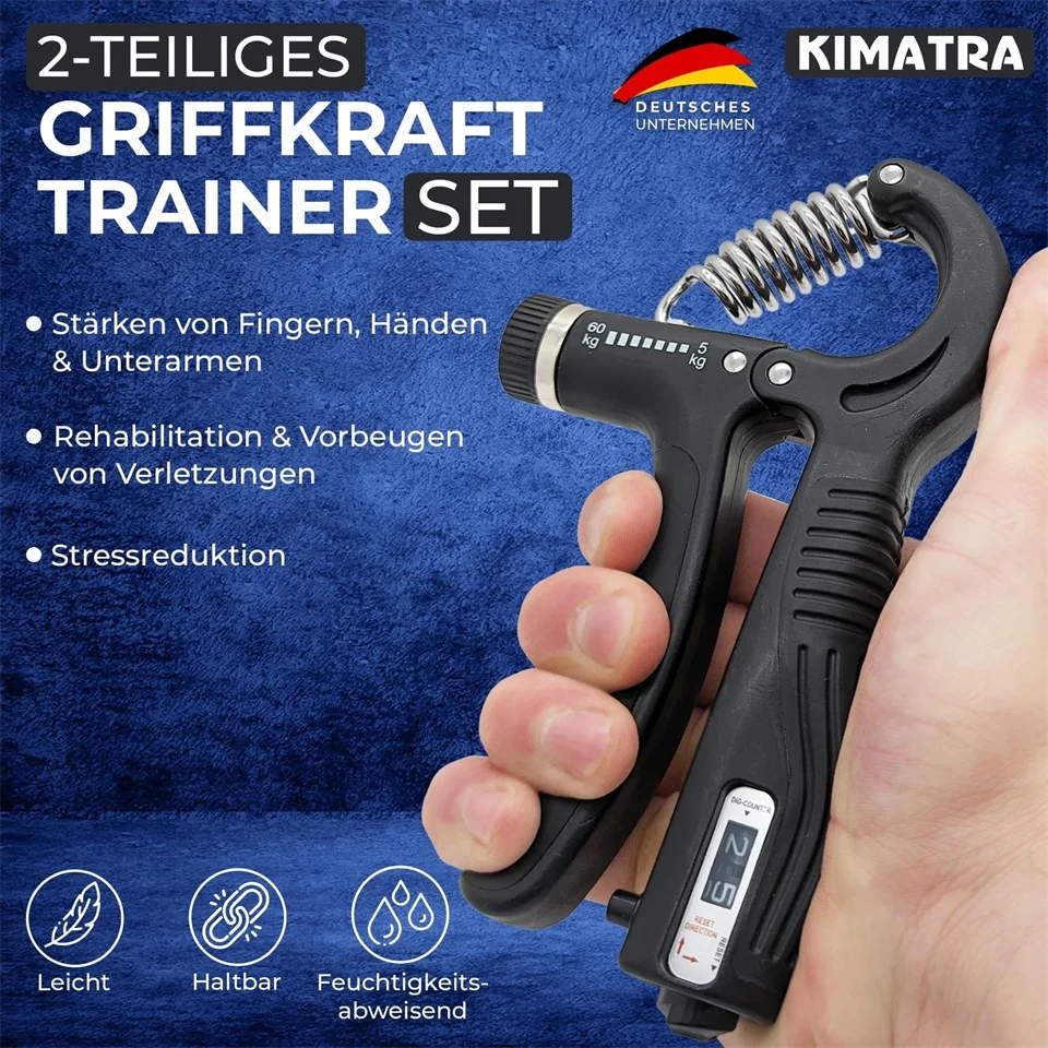 KIMATRA kézerősítő szett számlálóval