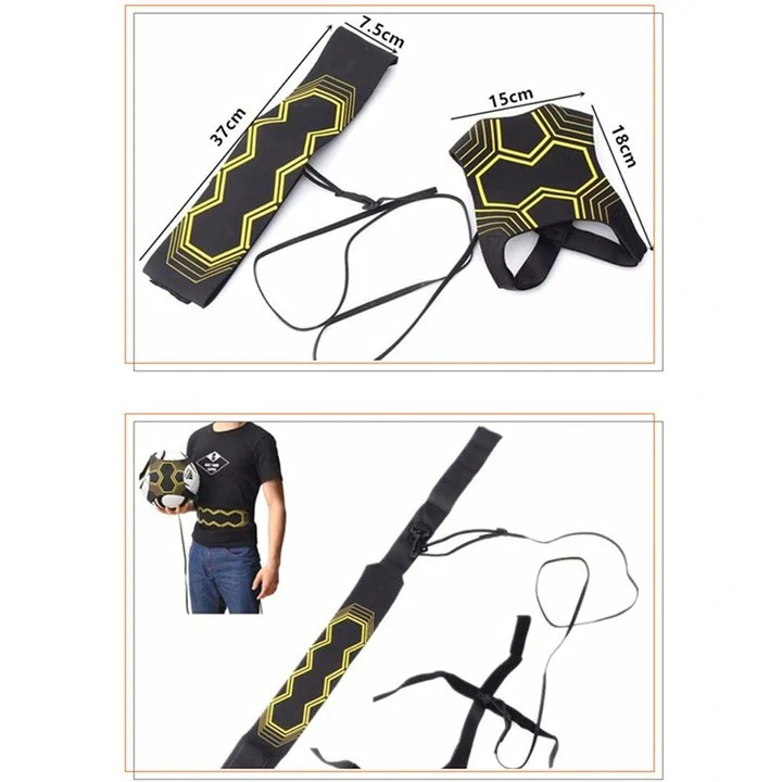 Foci edzéssegéd (fekete/sárga)