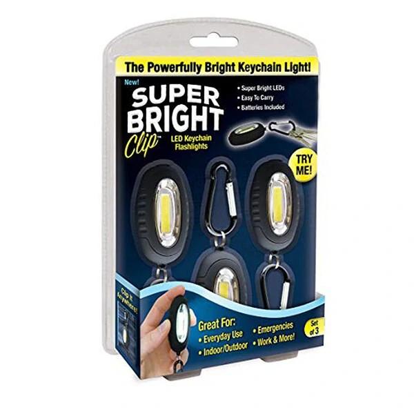 Szuperfényes LED kulcstartó lámpa & jelzőfény