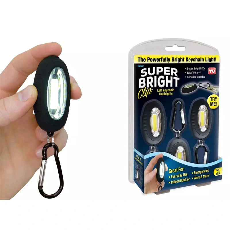 Szuperfényes LED kulcstartó lámpa & jelzőfény