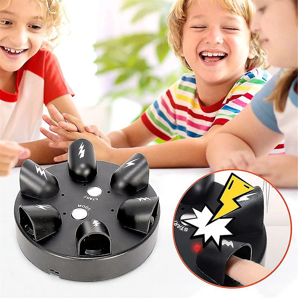 Tréfás hazugságvizsgáló játék - kamu detektor társasjáték sokkoló effektussal - biztonságos, fájdalom mentes