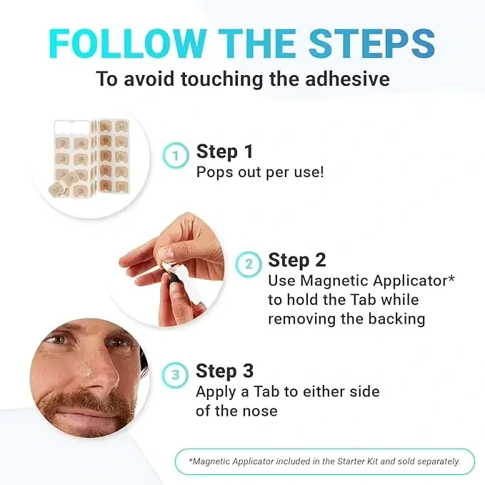 Horkolás elleni orrtapasz kit