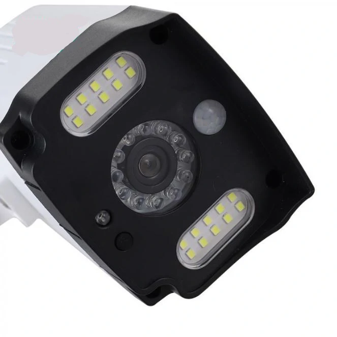 T-28 napelemes, mozgásérzékelős álkamera LED reflektorral, időjárásálló kivitelben - MSK