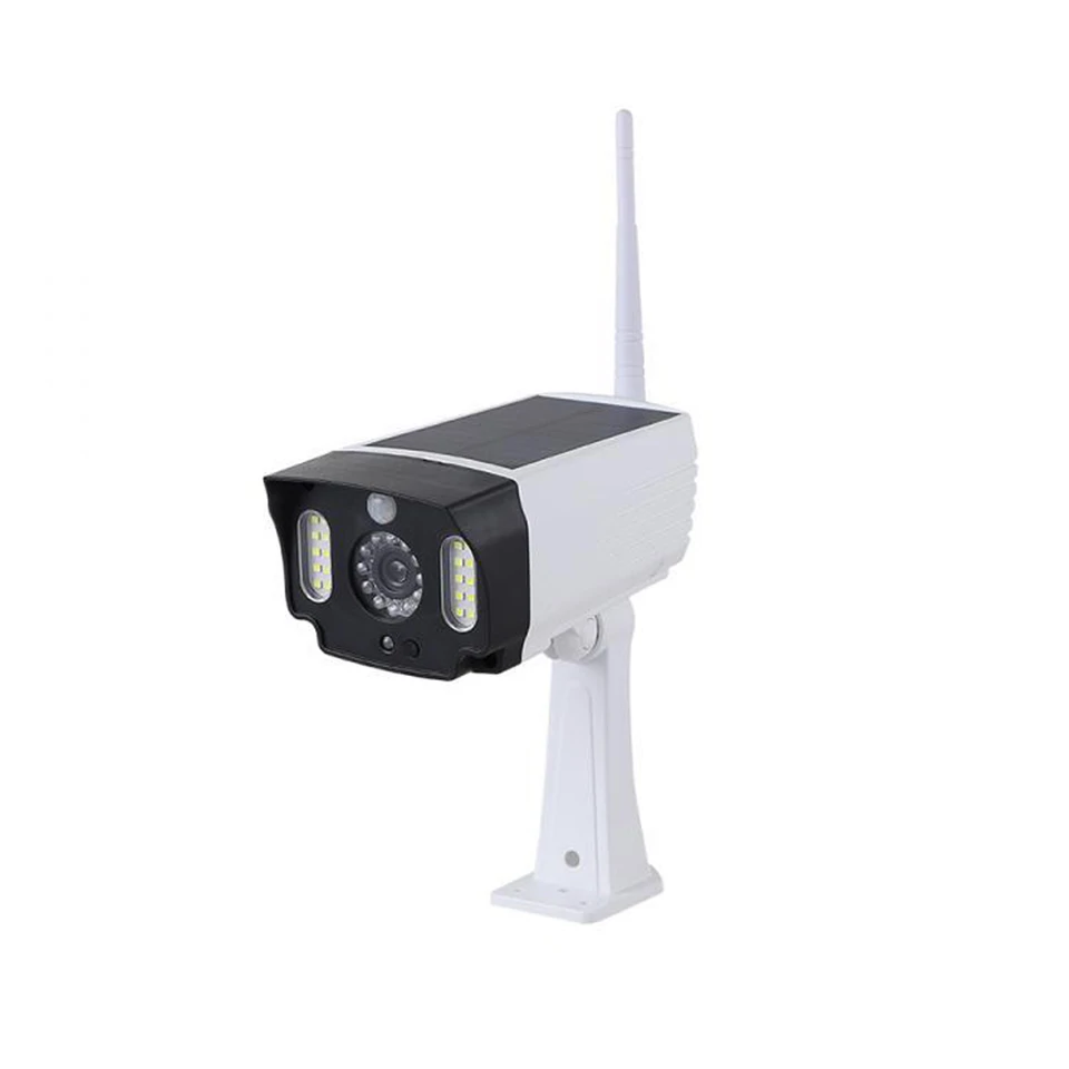 T-28 napelemes, mozgásérzékelős álkamera LED reflektorral, időjárásálló kivitelben - MSK