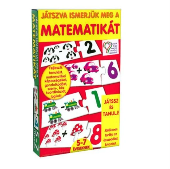 Játszva ismerjük meg a matematikát - oktató, logikai játék