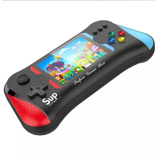 SupFunGame játékkonzol 500 előre telepített játékkal, 3.5" LCD kijelzővel