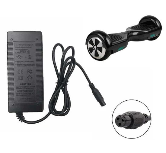Univerzális segway töltő - pót töltő minden típusú elektromos hoverboardhoz
