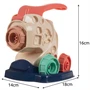 Játék tésztakészítő gép gyerekeknek színes gyurmákkal - kézügyesség fejlesztő, kreatív játék