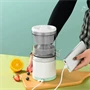 USB elektromos citrus- és gyümölcsfacsaró - nagy kapacitású gyümölcslé készítő - 0,6 L