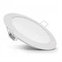 12W kör alakú LED panel -  melegfehér, süllyeszthető