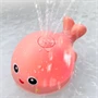 Spriccelő delfin fürdőjáték LED világítással