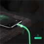 Lenyűgözően villogó mágneses USB töltőkábel cserélhető fejekkel – zöld