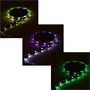 Tűzijáték RGB LED szalag távirányítóval és telefonos vezérléssel - tűzijáték mintában rögzíthető szalag, követi a zene ritmusát