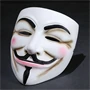 Guy Fawkes maszk - Anonymus maszk - V mint Vérbosszú maszk univerzáis méretben - fehér